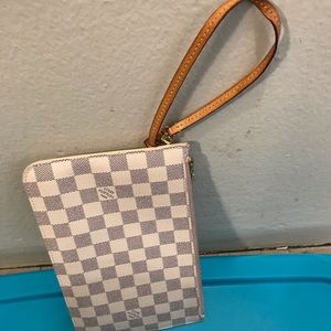 Authentic LV wristlet